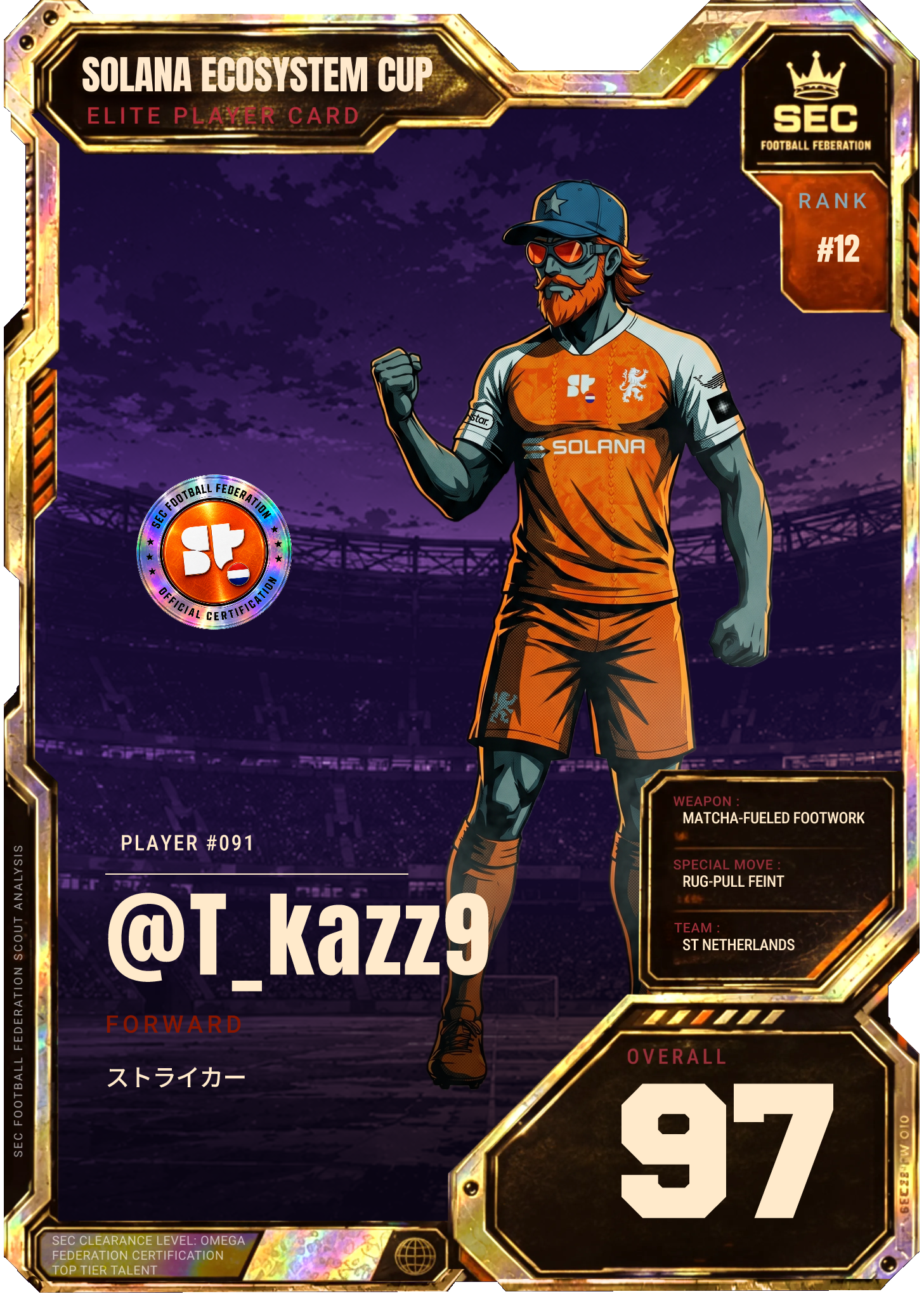 @T_kazz9's Solana Ecosystem Cup card